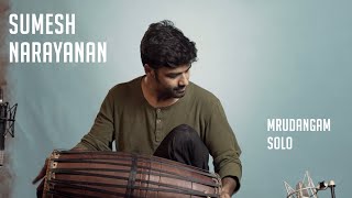 Sumesh Narayanan  Mrudangam Solo  MadRasana Unplugged [upl. by Nali]