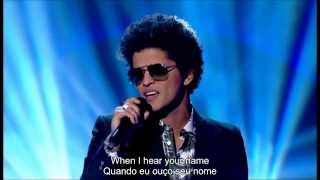 Bruno Mars  When I Was Your Man Live  Legendadoportuguêsinglês [upl. by Eeraj]