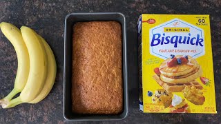 Bisquick Banana Bread [upl. by Adnorhs]