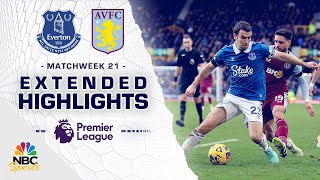 Everton v Aston Villa  PREMIER LEAGUE HIGHLIGHTS  1142024  NBC Sports [upl. by Meeharbi]