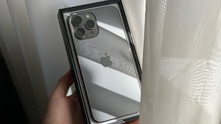 🍎iPhone 13 Pro Max Graphite Unboxing 256GB  Accessories🖤 [upl. by Carmela509]