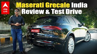 Maserati Grecale India Review amp Test Drive  ABPLIVE [upl. by Ettenan]