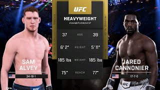 Sam Alvey vs Jared Cannonier Full Fight  UFC 5 Fight Night [upl. by Stultz910]