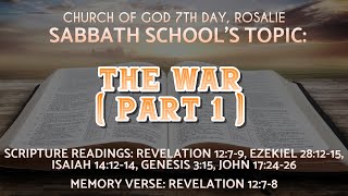 Church of God 7th Day Jamaica  Sabbath School [upl. by Nosliw]