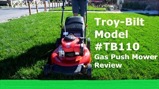 How to restore TroyBilt 21quotpush mower TB110 550 series ex [upl. by Ahsiyt136]