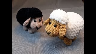 Húsvéti bárány horgolása  Easter lamb crochet step by step [upl. by Goldfinch]