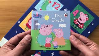 09 The Castle Peppa Pig Christmas Advent Calendar 24 Books  Read Aloud Book for Children [upl. by Erodavlas]