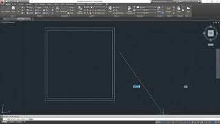 Autocad  How to draw walls with double lines [upl. by Tsai]