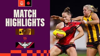 Hawthorn v Essendon Highlights  Round 1 2023  AFLW [upl. by Reve]