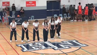 halftime show  hodan nalayeh cheer squad [upl. by Eixam]