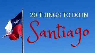 SANTIAGO TRAVEL GUIDE  Top 20 Things to do in Santiago de Chile [upl. by Annaohj618]