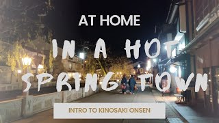 At home in a Japanese hotspring town intro to Kinosaki onsen [upl. by Plunkett]