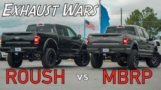 F150 ROUSH versus MBRP Exhaust  Best F150 Exhaust [upl. by Kere]