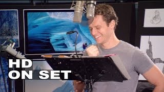 Frozen Jonathan Groff quotKristoffquot Behind the Scenes  ScreenSlam [upl. by Harvard]