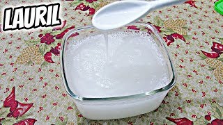 COMO FAZER LAURIL CASEIRO SUPER ESPUMANTE COM APENAS 3 INGREDIENTES [upl. by Nyla]