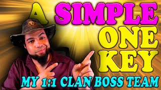 Simple One Key Clan Boss Team  Raid Shadow Legends [upl. by Harod]