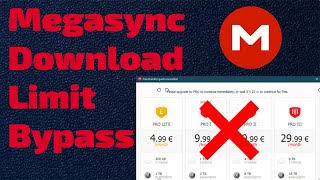 How to Bypass Mega Transfer Quota  Megasync Download Limit Bypass [upl. by Nila562]