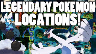 All Legendary Pokemon Locations Omega Ruby and Alpha Sapphire Where to find all ORAS Legendaries [upl. by Pierre]