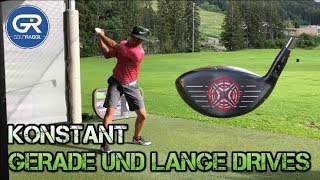 WIE MAN KONSTANT GERADE UND LANGE DRIVES SCHLÄGT  GOLFSCHWUNG TECHNIK [upl. by Stefano188]