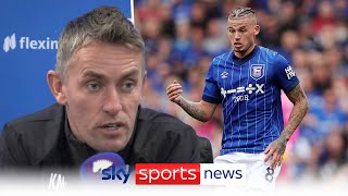 Kieran McKenna praises the impact Kalvin Phillips has had on Ipswich Town [upl. by Ahsenet]