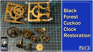 Black Forest Cuckoo Clock Restoration  Part 3 [upl. by Nov]