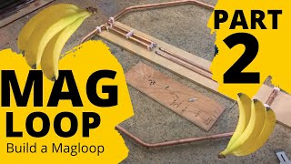 HAM RADIO Building a magnetic loop antenna Part 2 [upl. by Felton348]