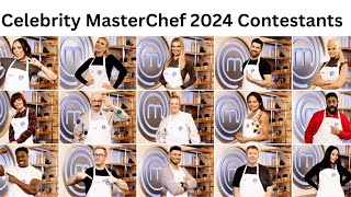 Celebrity MasterChef 2024 Contestants on BBC One [upl. by Salamone764]