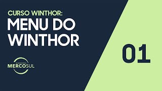 CURSO WINTHOR AULA 01  MENU DO WINTHOR [upl. by Alrzc]