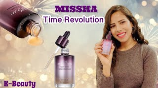 MISSHA TIME REVOLUTION  Night Repair Probio Ampoule  Review [upl. by Pesek]