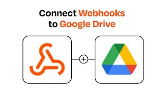 How to connect Webhooks to Google Drive  Easy Integration [upl. by Amled]