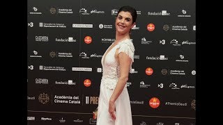 Samanta Villar en Los Premios Gaudí 2019 27012019 [upl. by Norel]