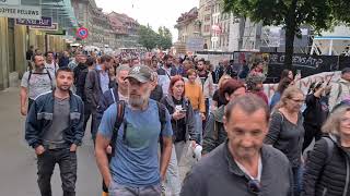 Demo Bern 2682021 [upl. by Brunhilde]