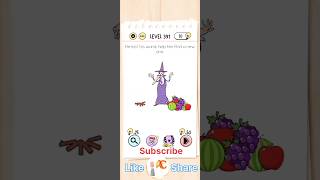 Brain test game Level 391 He lost his wand help him find a new one foryoushorts braingameanswers [upl. by Einnij]