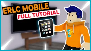 ERLC FULL Mobile Tutorial  How To Play On Mobile Guide  Roblox Roleplay [upl. by Dyl61]