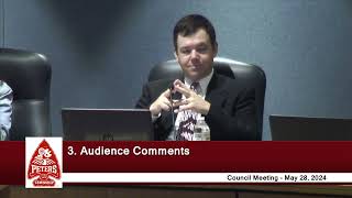 Peters Township Council  Regular Meeting  May 28 2024 [upl. by Outhe]