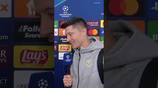 ROBERT LEWANDOWSKI MÓWI W CZTERECH JĘZYKACH SHORT [upl. by Nadler169]