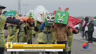 Desfile Infantil de Carnaval Cintruénigo 2024 [upl. by Grekin717]