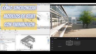 Cómo sincronizar un modelo de Revit con Twinmotion  Datasmith Exporter  BIMdesign Consulting [upl. by Yerrot27]