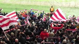 Cracovia Kraków  Legia Warszawa 12032016 Hymn Cracovii [upl. by Norehc]