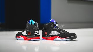 Air Jordan 5 Retro quotTop 3quot Review amp OnFeet [upl. by Ttenrag]