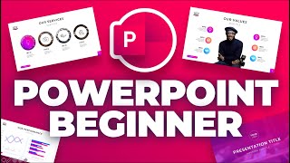 Beginners Guide to Microsoft PowerPoint ✅ FREE Slides [upl. by Farnham]