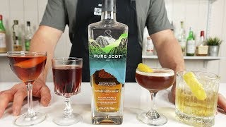 4 MOST POPULAR SCOTCH WHISKY COCKTAILS [upl. by Nailil343]