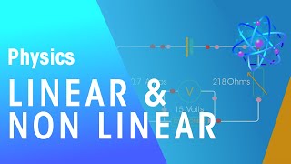 Linear and Non linear  Electricity  Physics  FuseSchool [upl. by Sissy]