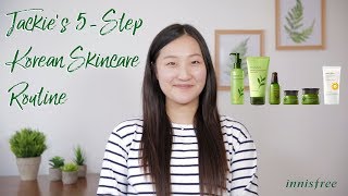 Jackies 5Step Korean Skincare Routine for Beginners [upl. by Novehc886]