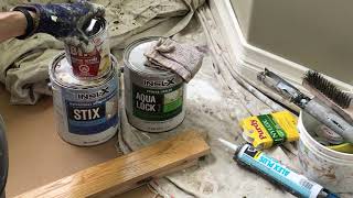 Converting StainedVarnished Wood to Paint [upl. by Izmar]