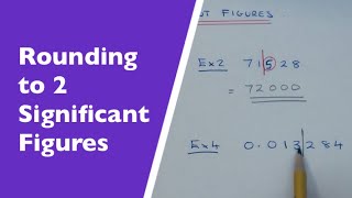 How To Round A Number Off To 2 Significant Figures rounding to 2sf [upl. by Doykos975]