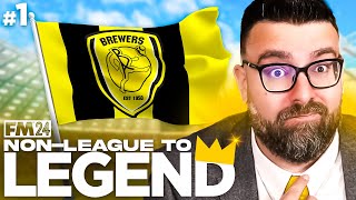 NEW BEGINNING  Part 1  BURTON  NonLeague to Legend FM24 [upl. by Tankoos]