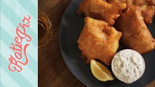 Speedy Beer Battered Fish Recipe  Katie Pix [upl. by Llehsem]