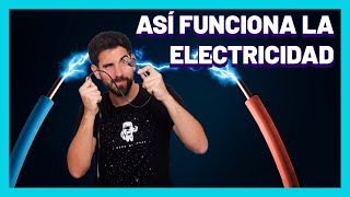 ¿Cómo FLUYE REALMENTE la ELECTRICIDAD ⚡🔌 Todo sobre la Conductividad [upl. by Trever732]