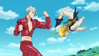 Meliodas vs Ban no torneio Dublado [upl. by Akeyla485]